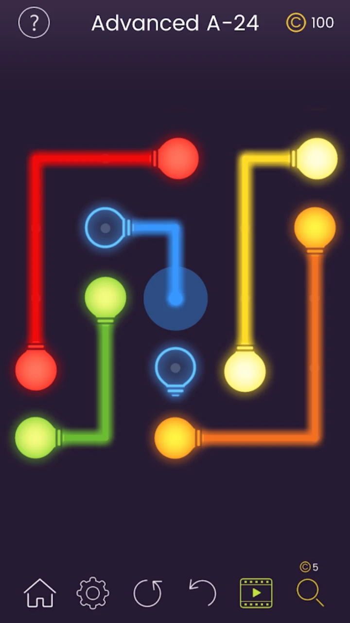 Puzzle Glow : Brain Puzzle Gam screenshot